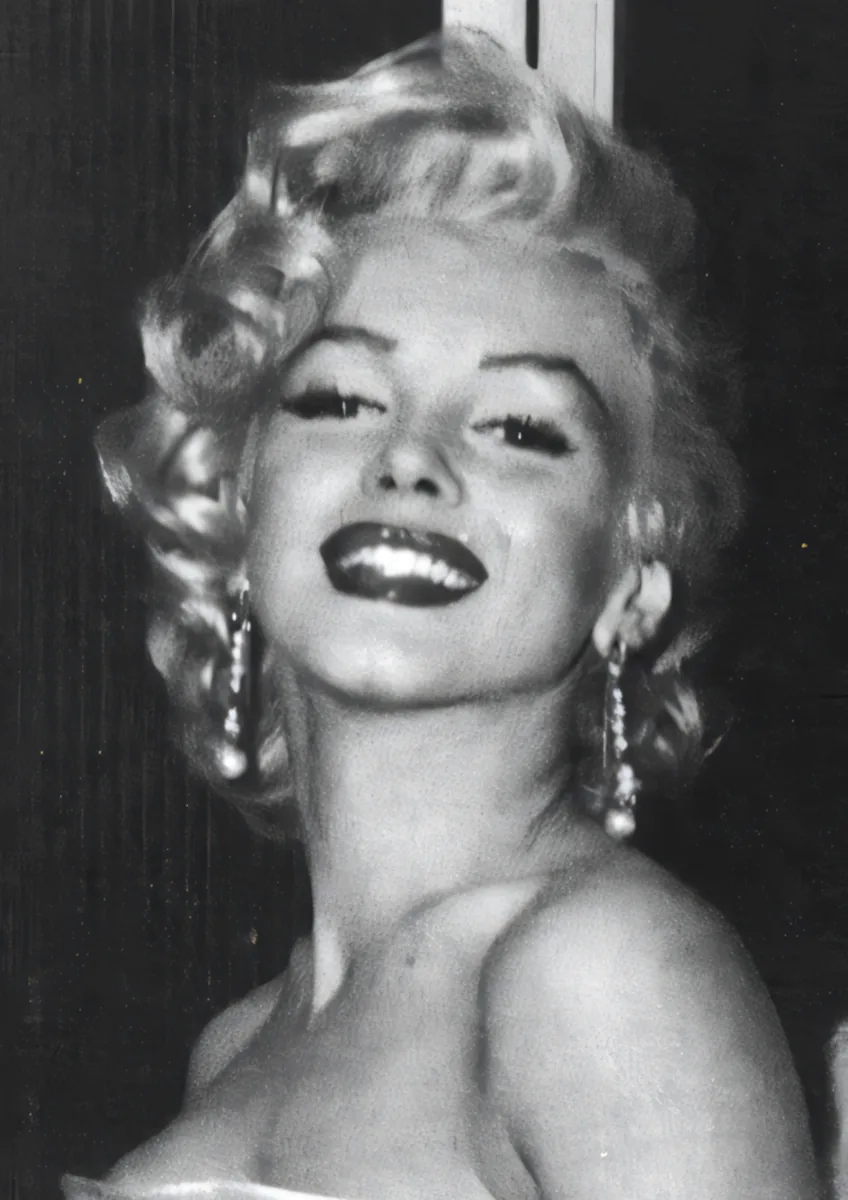 Marilyn Monroe Vintage Portrait Poster