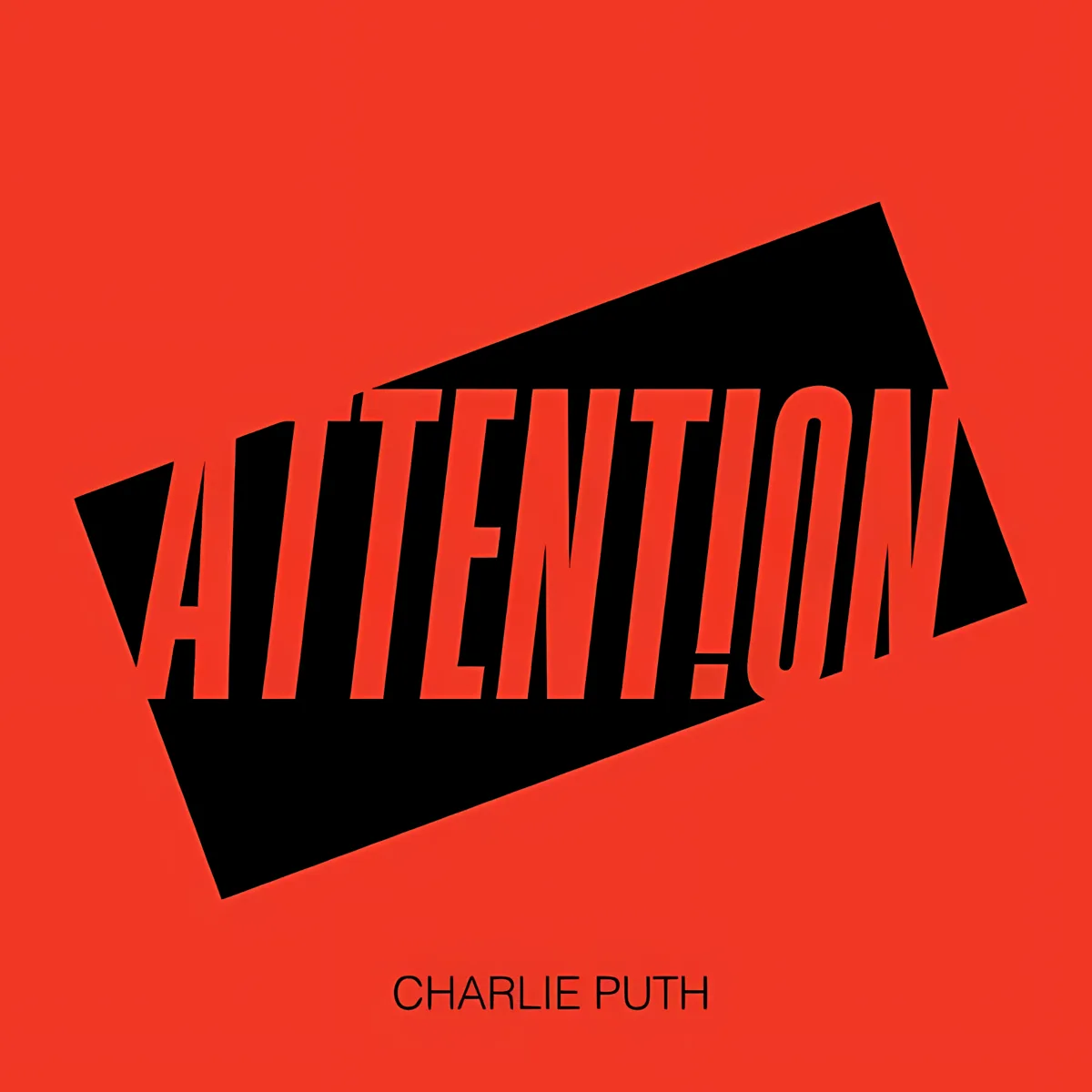 Charlie Puth Attention Poster