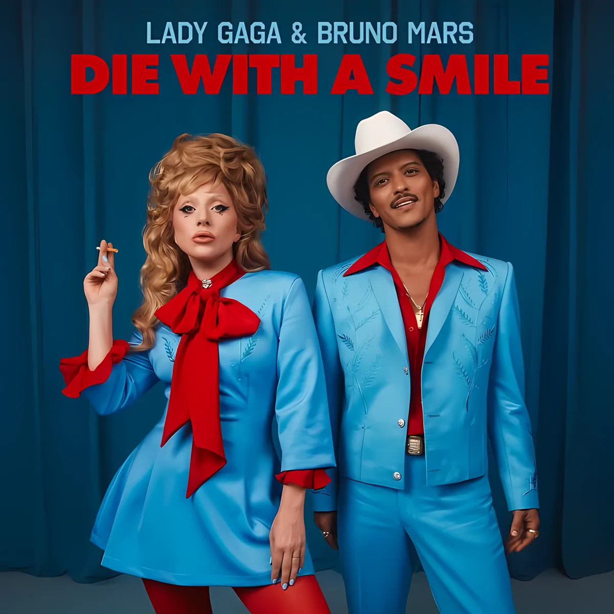Lady Gaga Bruno Mars Poster