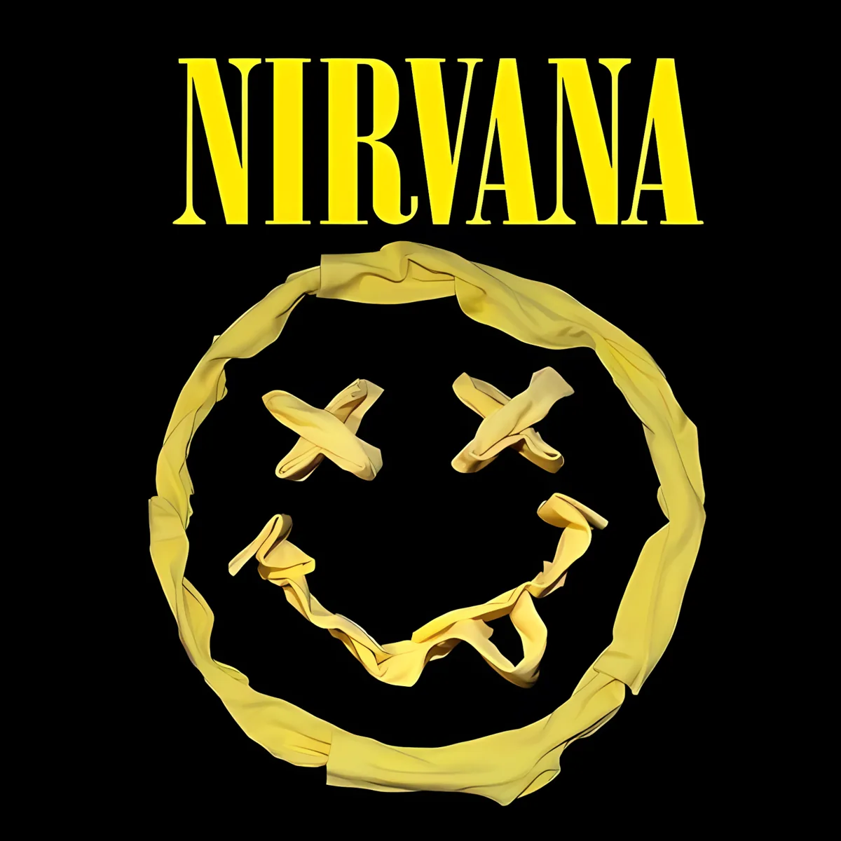 Nirvana Yellow Smiley Poster
