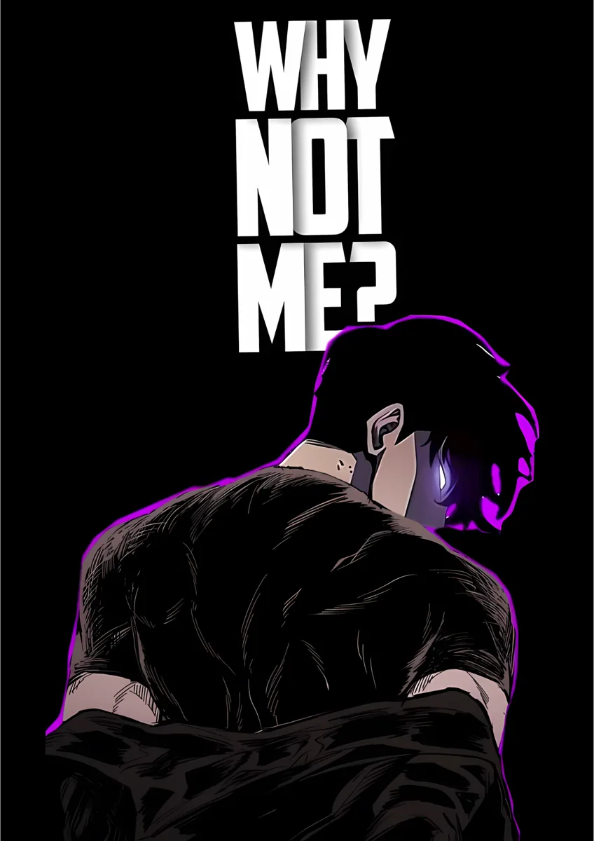 Anime Fighter Why Not Me Quote Poster