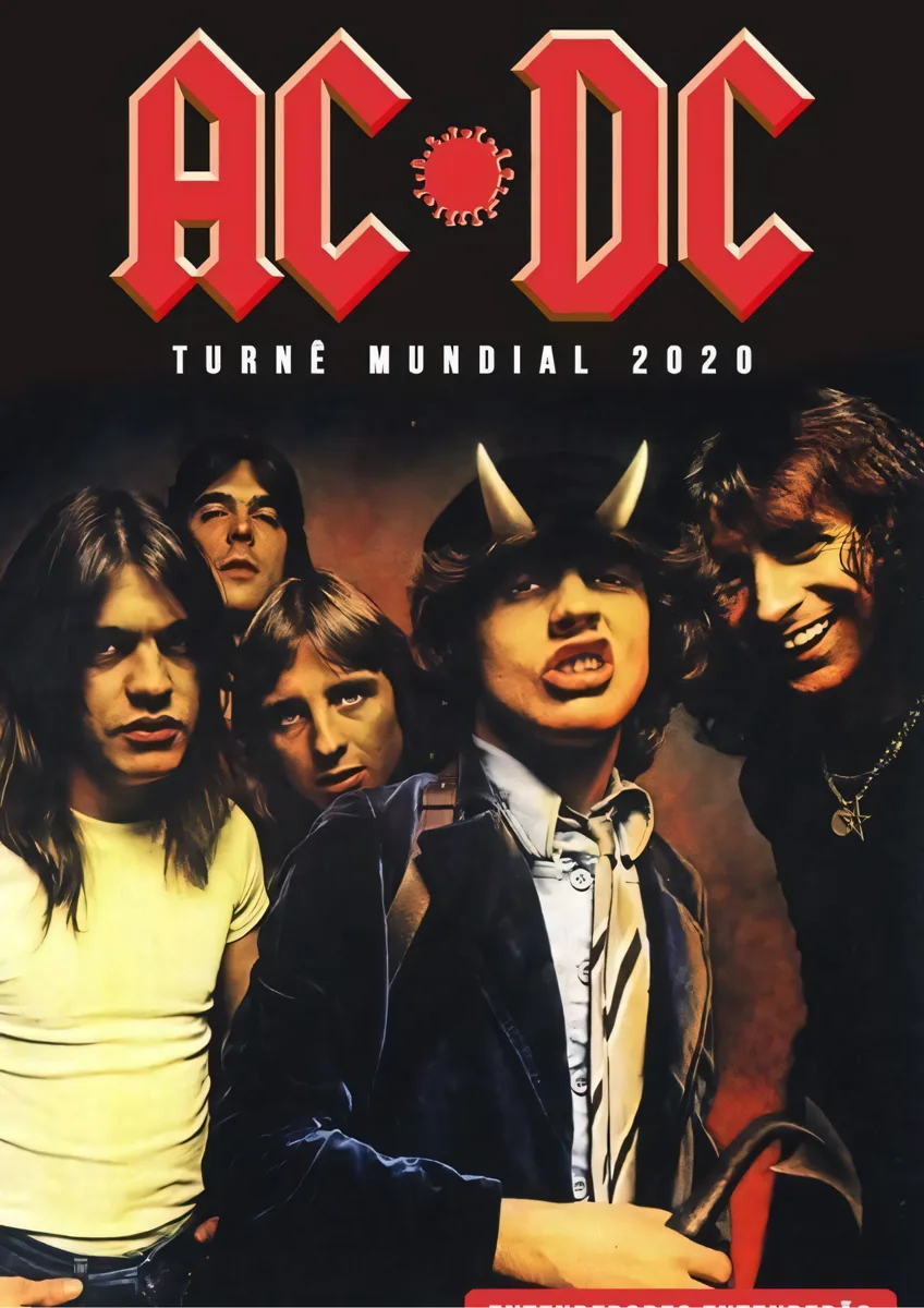 Acdc Turne Mundial Band Poster