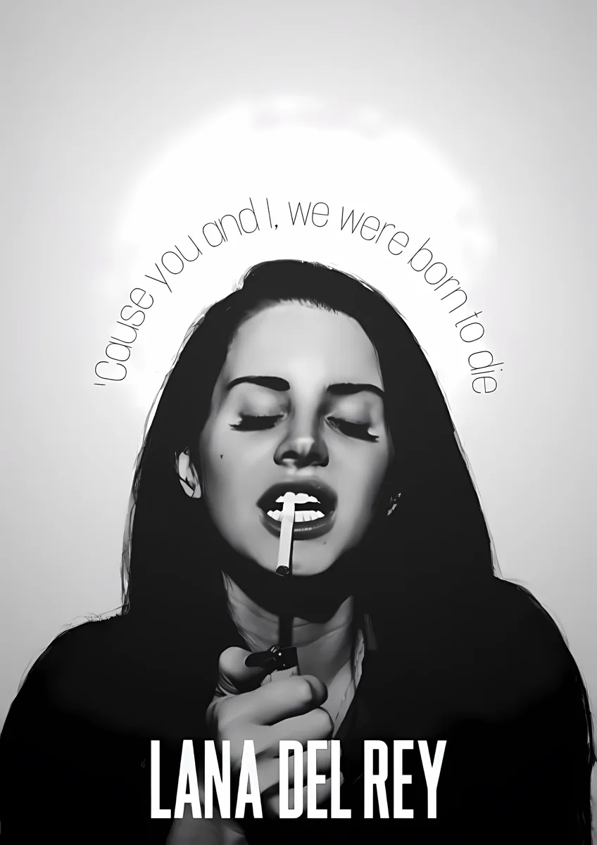 Lana Del Rey Born To Die Poster