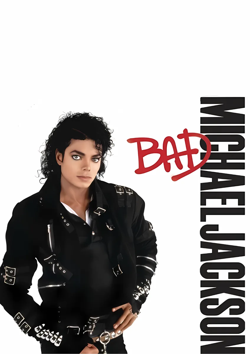 Michael Jackson Bad Era Poster