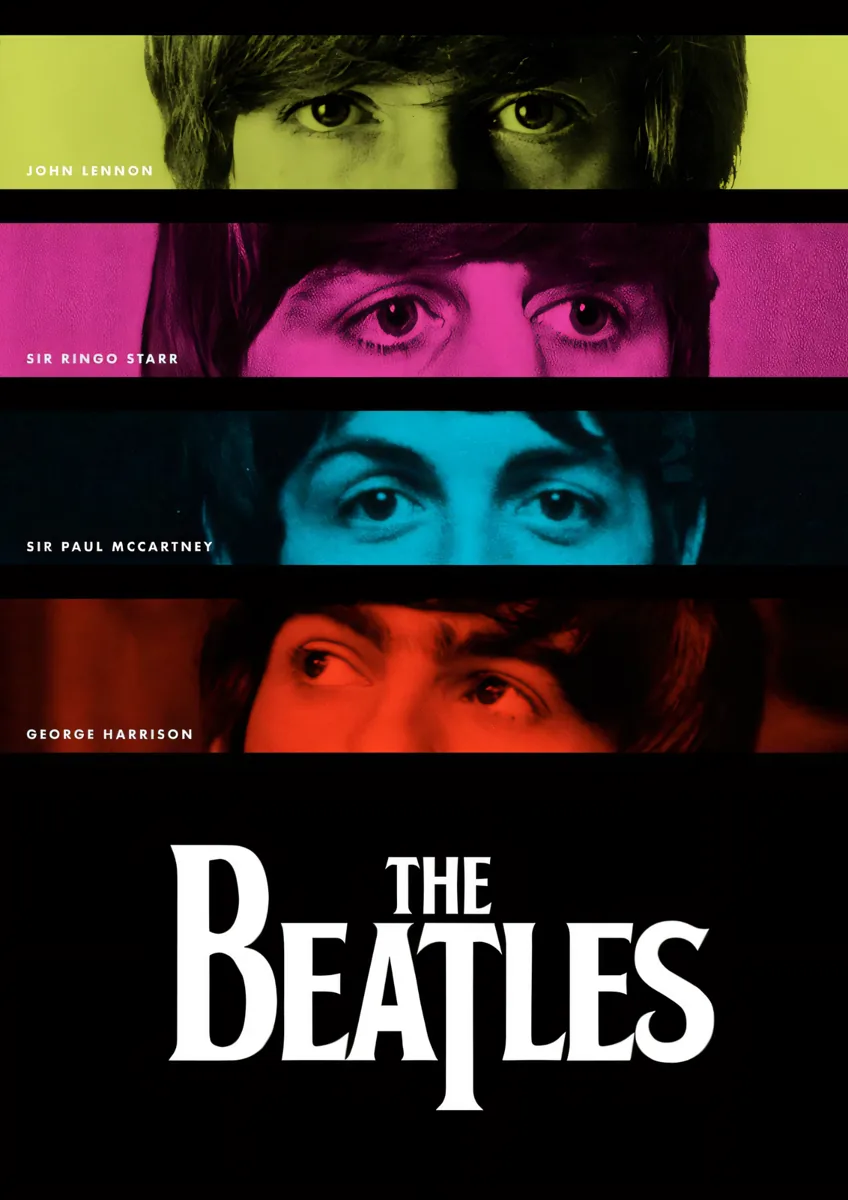 The Beatles Members Eyes Poster