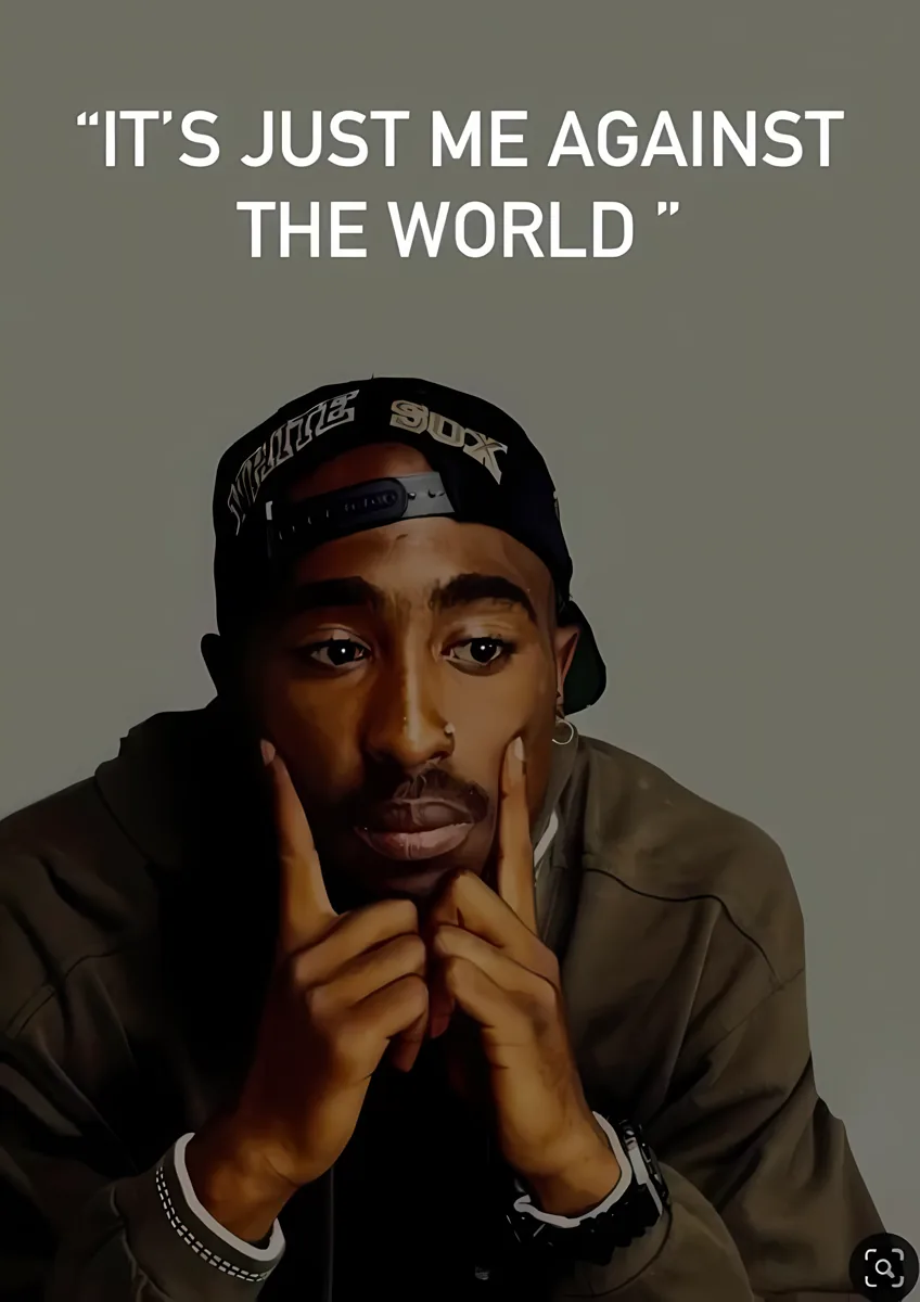Tupac Shakur Me Against The World Poster