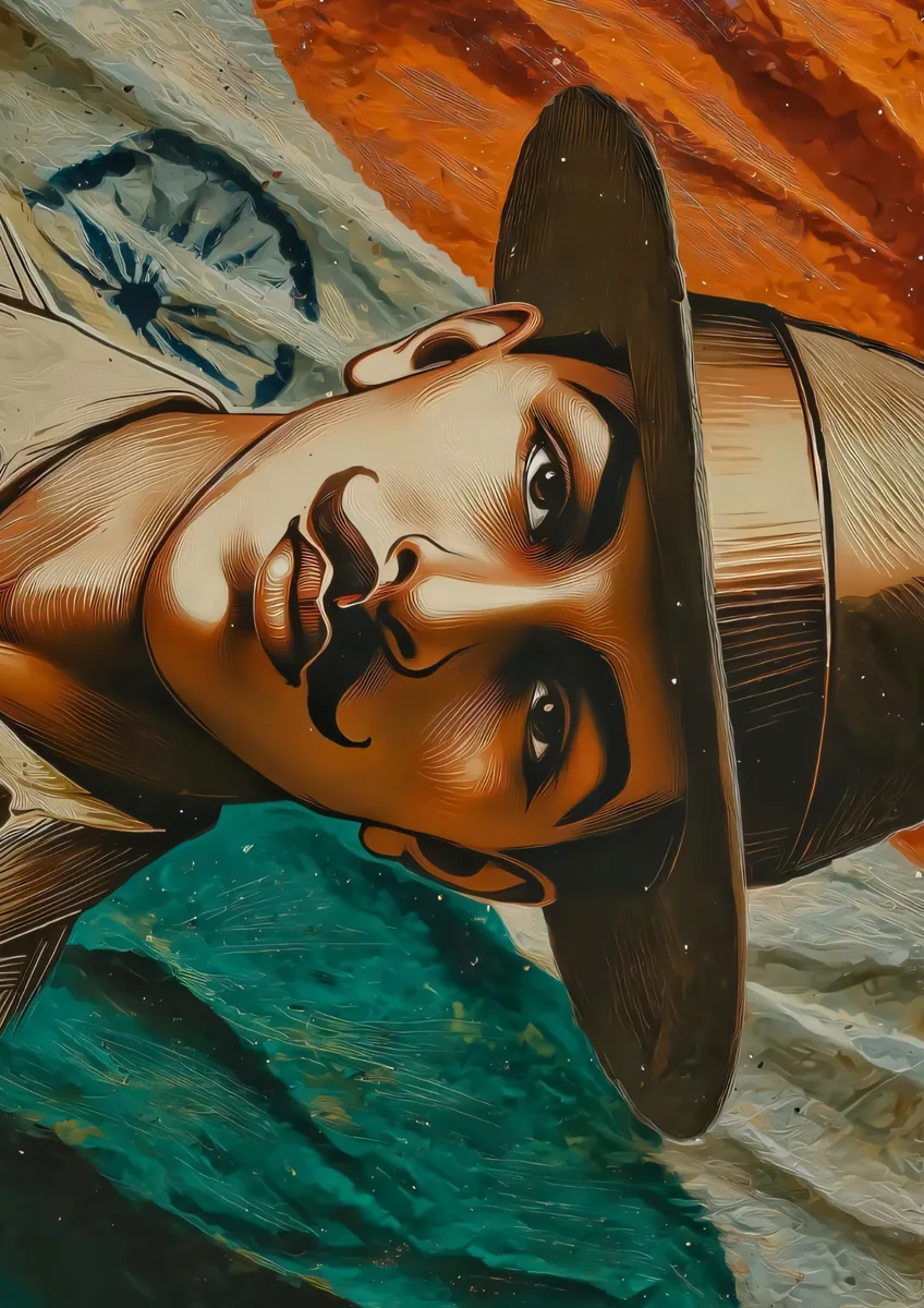Bhagat Singh Flag Poster