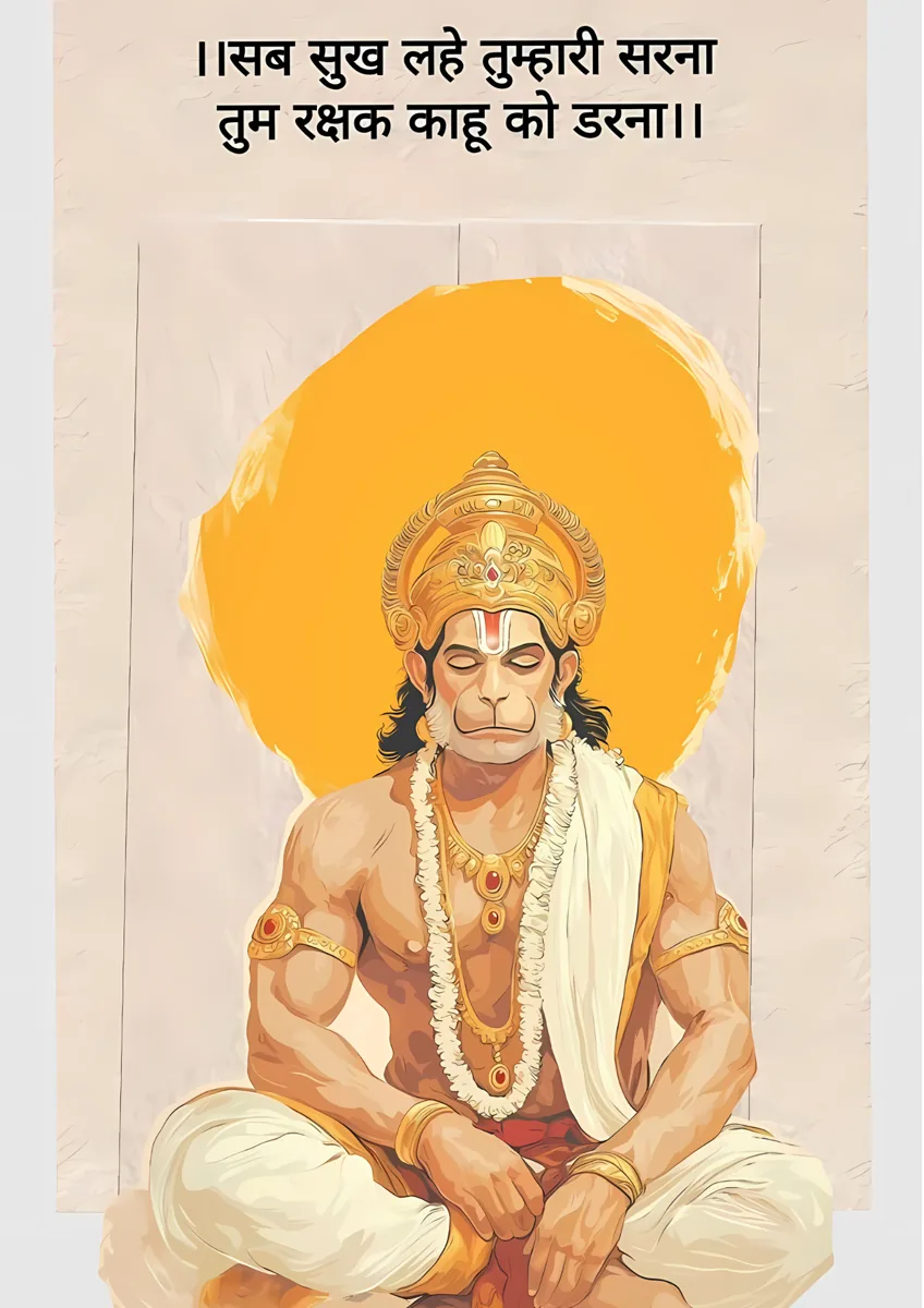 Hanuman Sab Sukh Poster