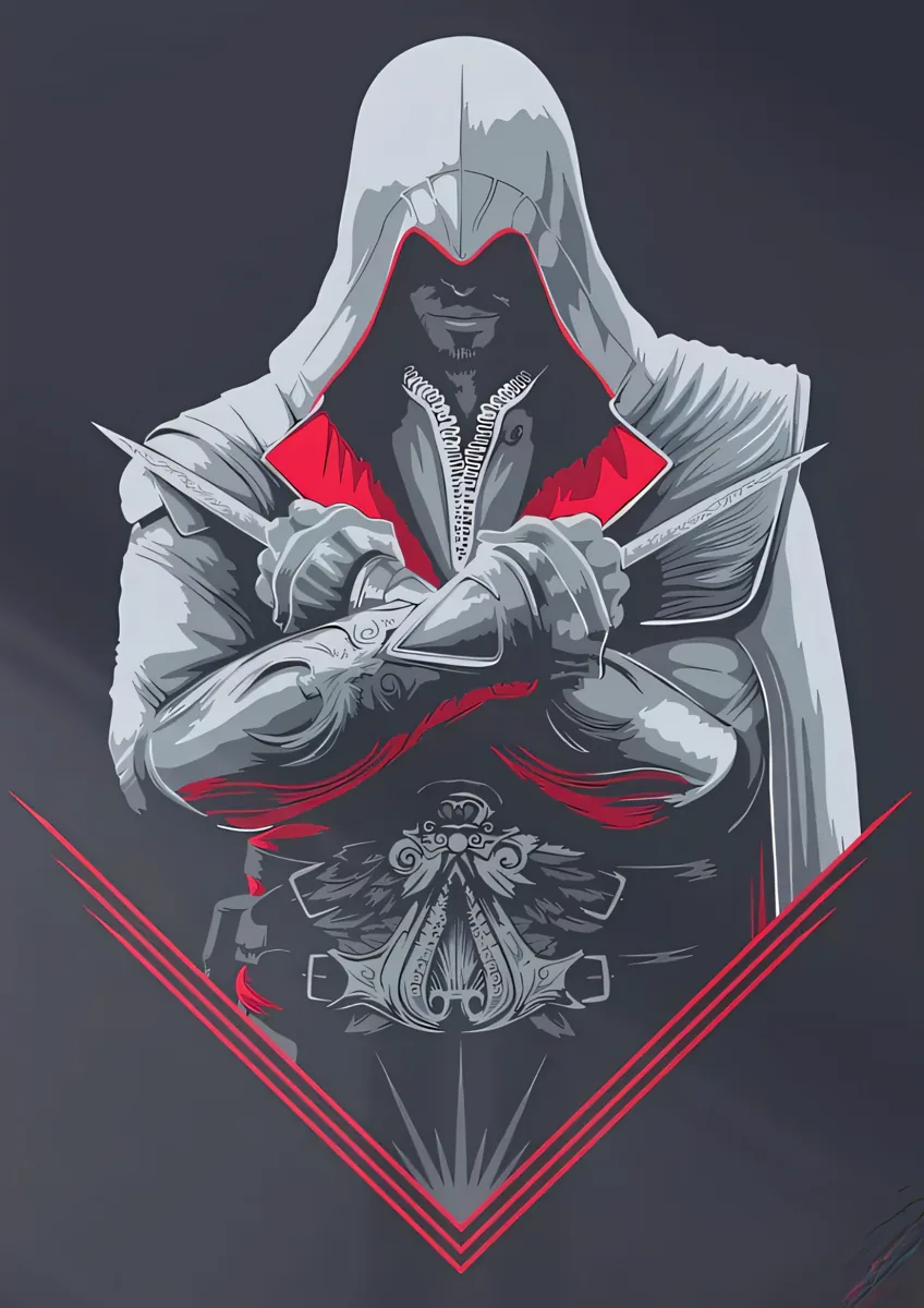 Ezio Auditore Assassins Creed Poster