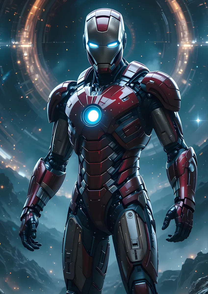 Iron Man Arc Reactor Poster