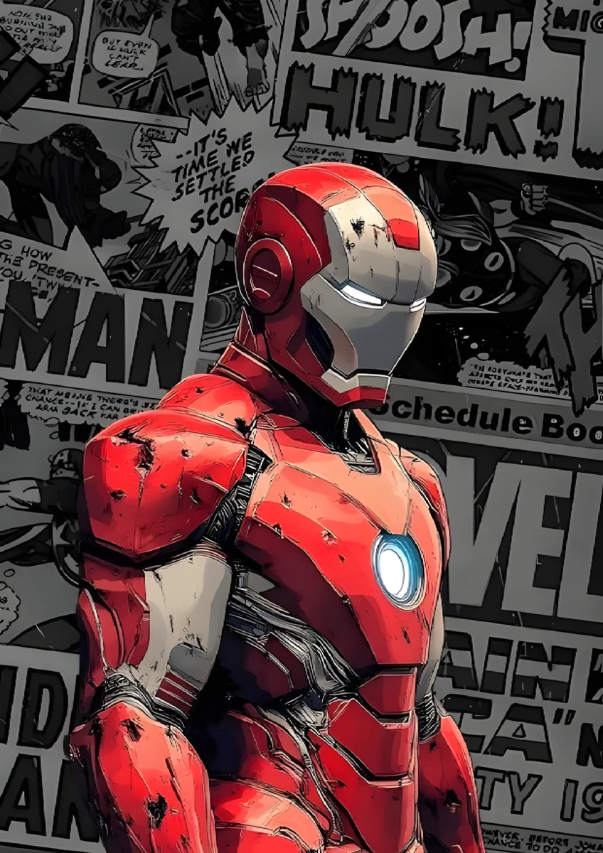Iron Man Mark 85 Suit Poster