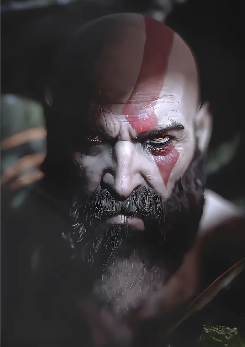 Kratos And Atreus God Of War Poster