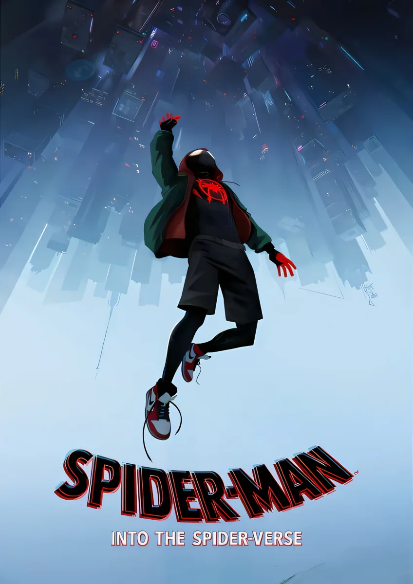 Spider Man Into The Spider Verse Poster