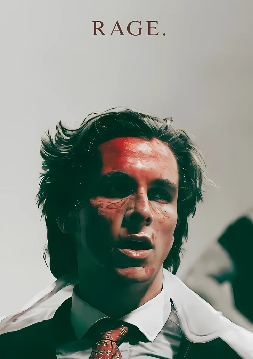 American Psycho Rage Poster