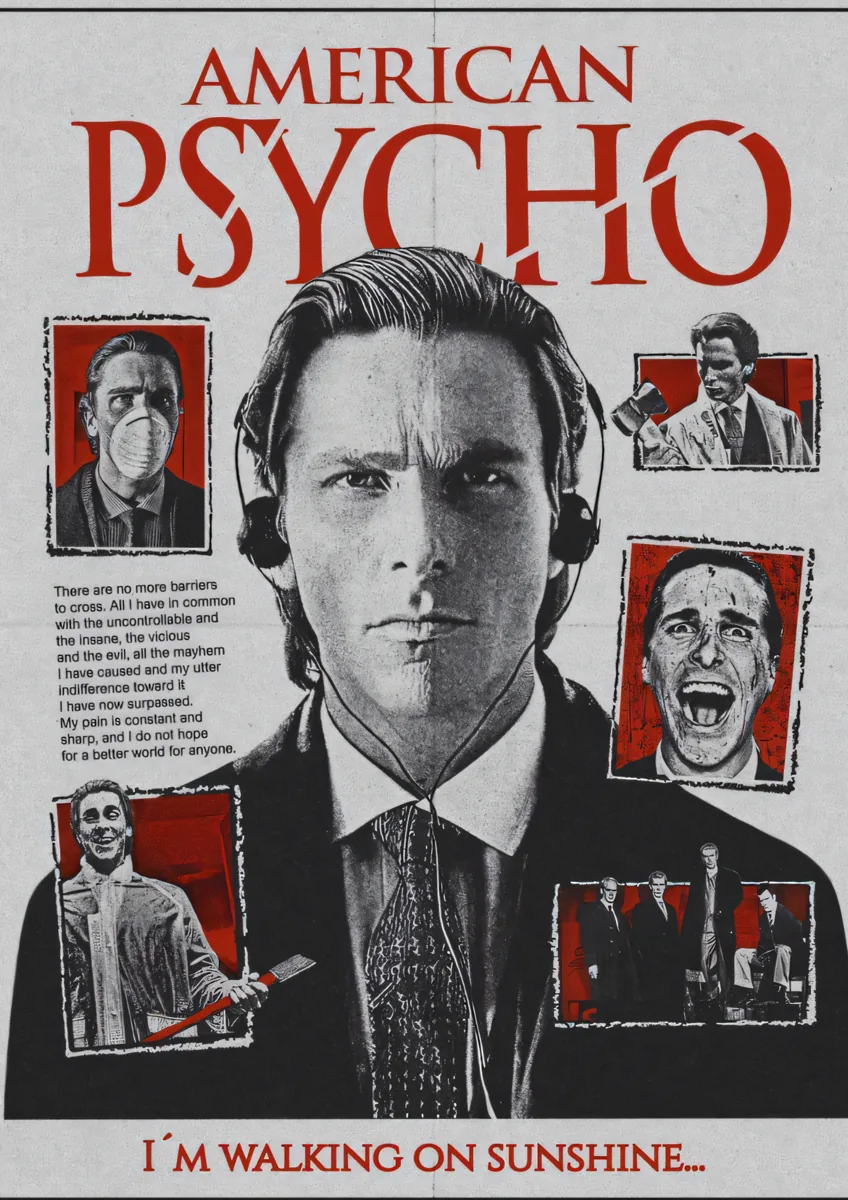 American Psycho Sunshine Poster