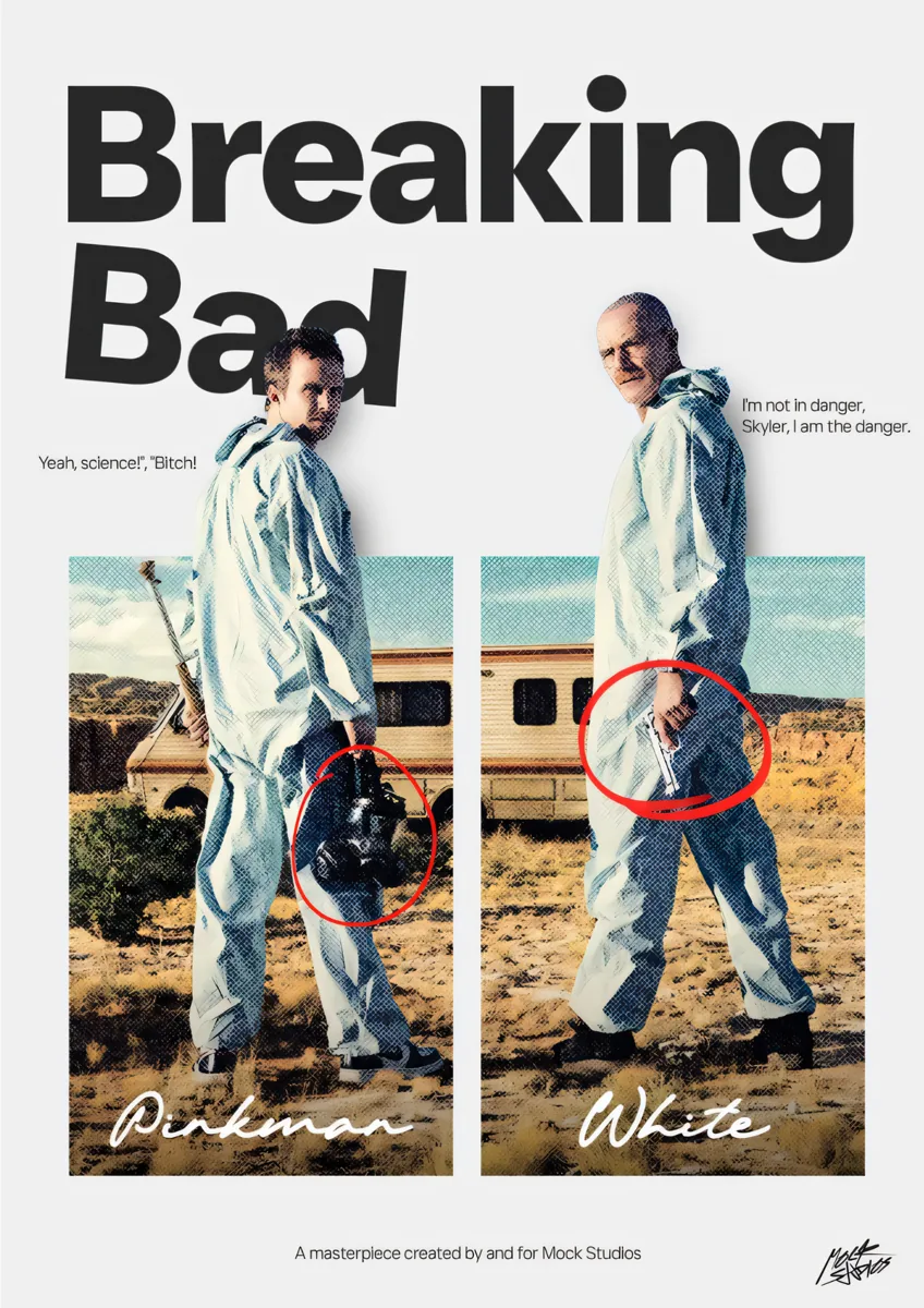 Breaking Bad Hazmat Poster
