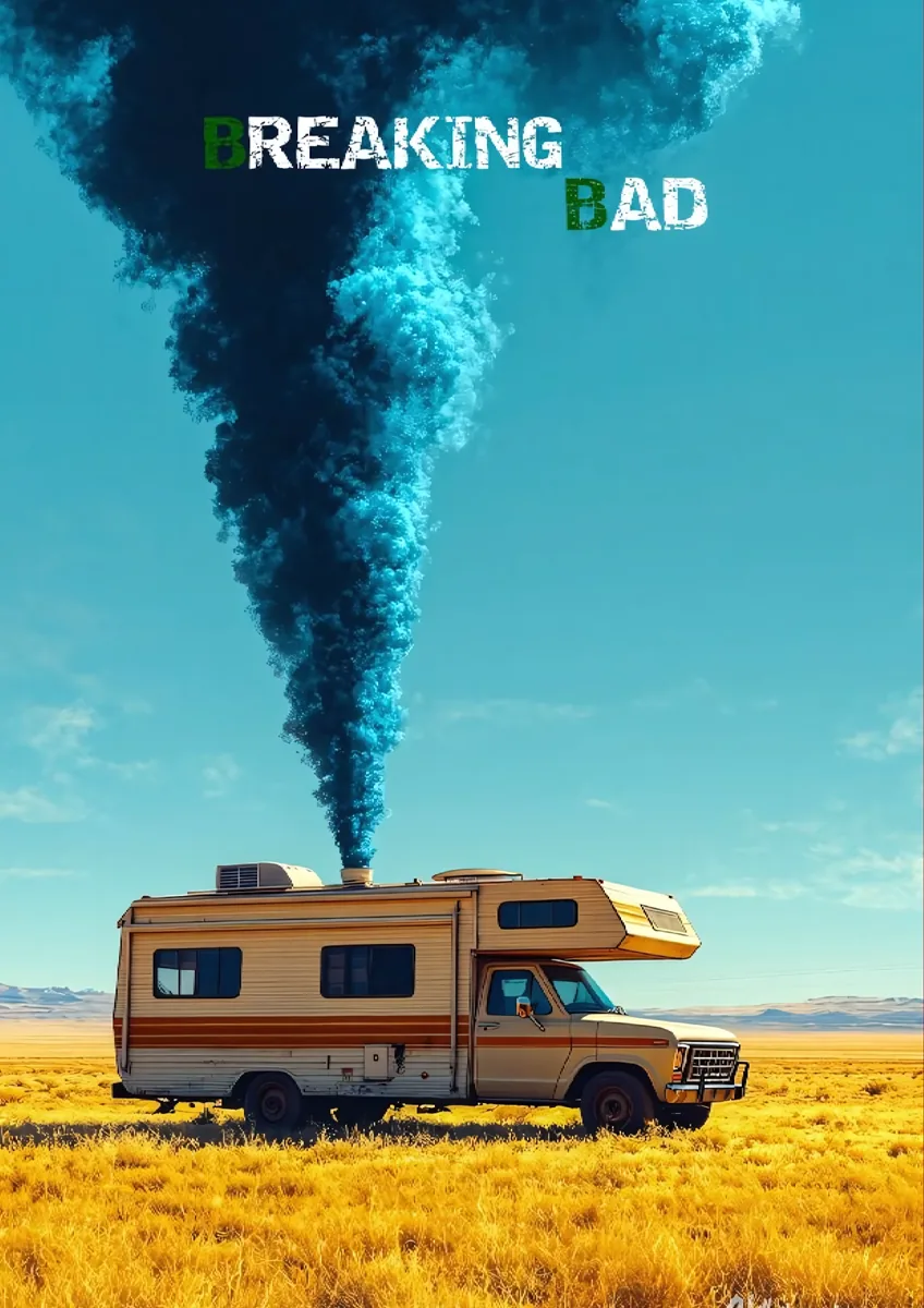Breaking Bad Rv Poster