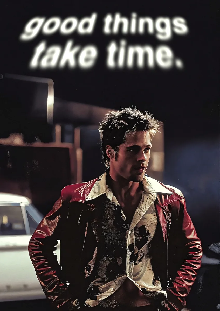 Fight Club Good Things Poster