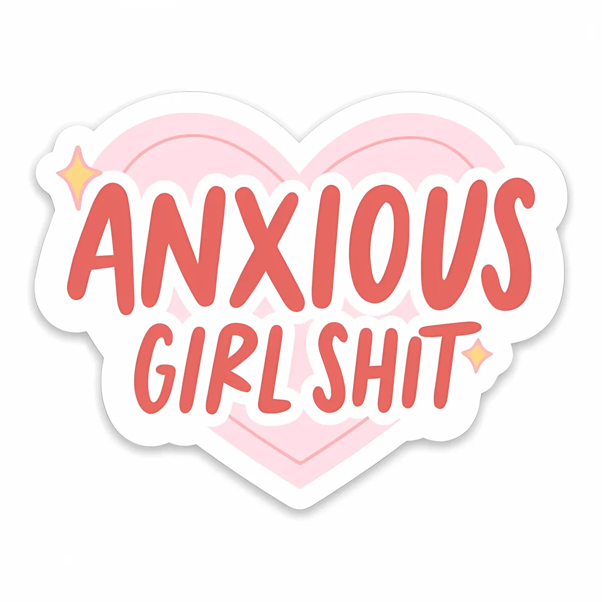 Anxious Girl STICKER