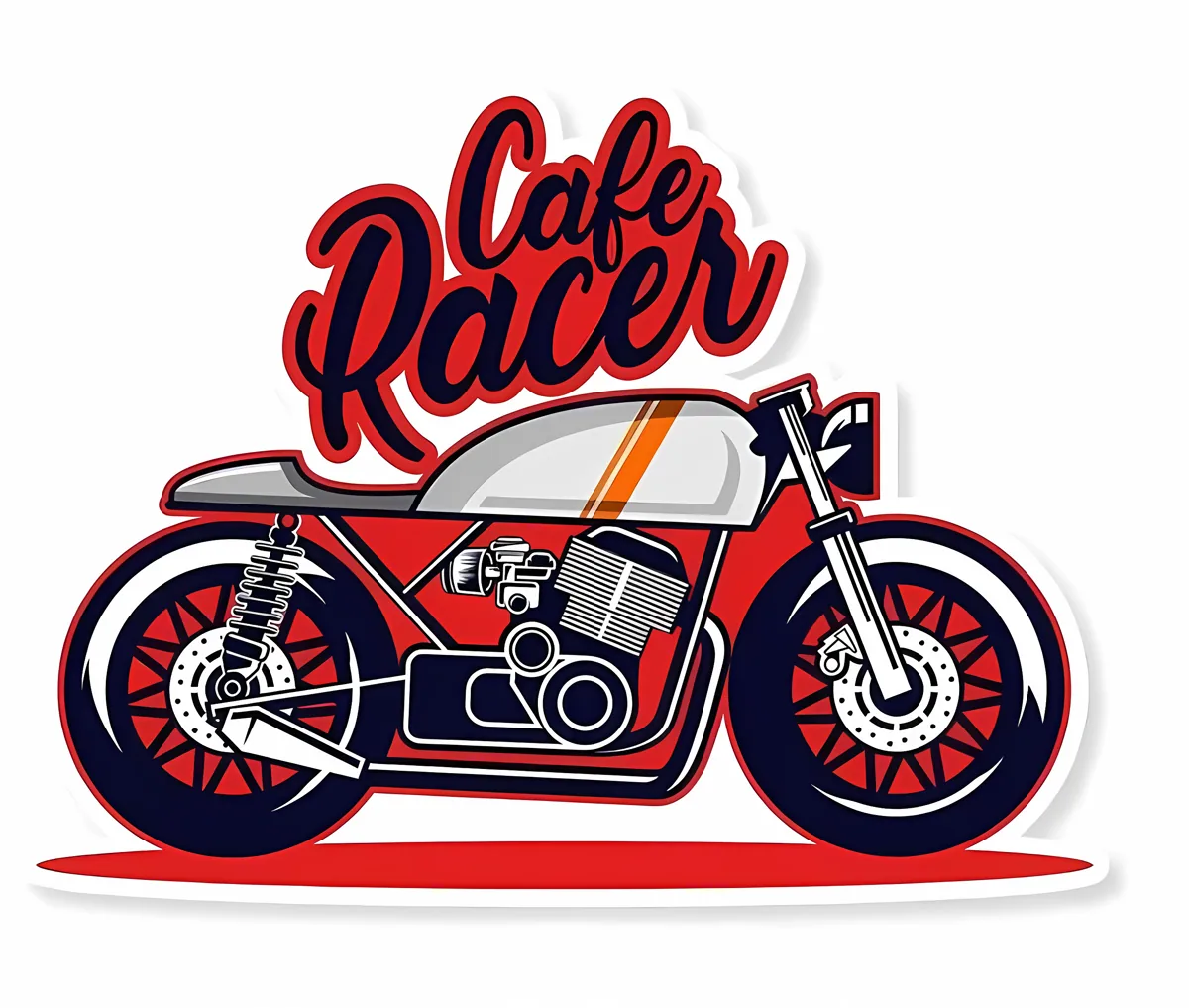 Cafe Racer STICKER